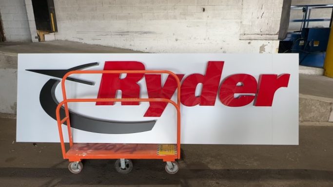 RYDER CHANNEL LETTERS