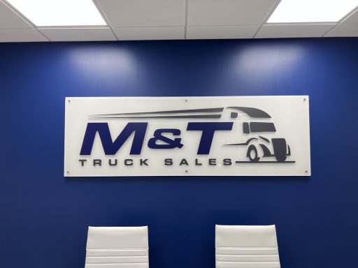 M&T ACRYLIC WALL SIGN